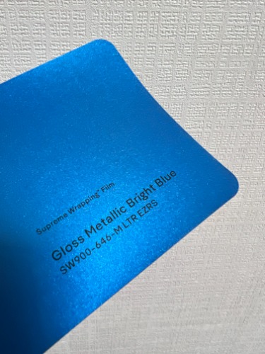 [Avery]유광 브라이트 블루 메탈릭 / Gloss Bright Blue Metallic